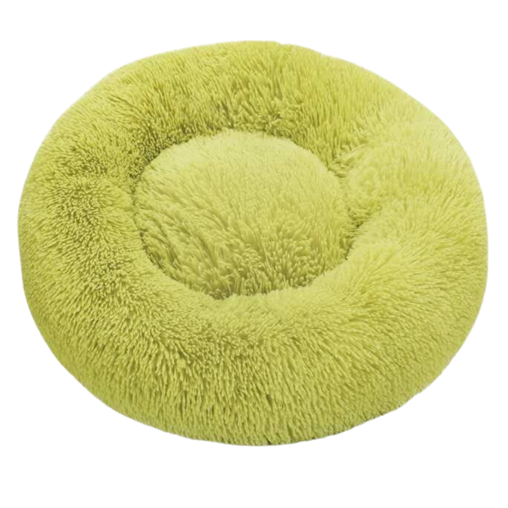 Fluffy Plys Donut Kæledyrsseng