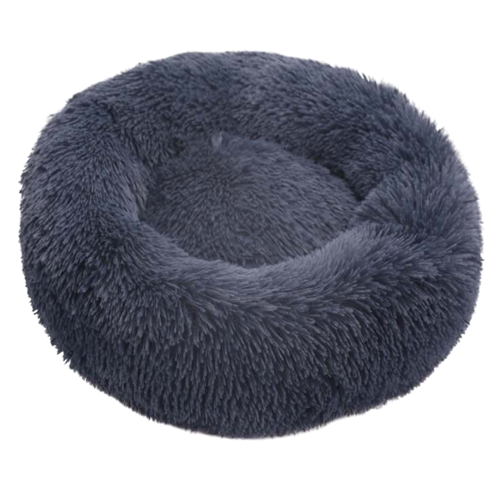 Fluffy Plys Donut Kæledyrsseng
