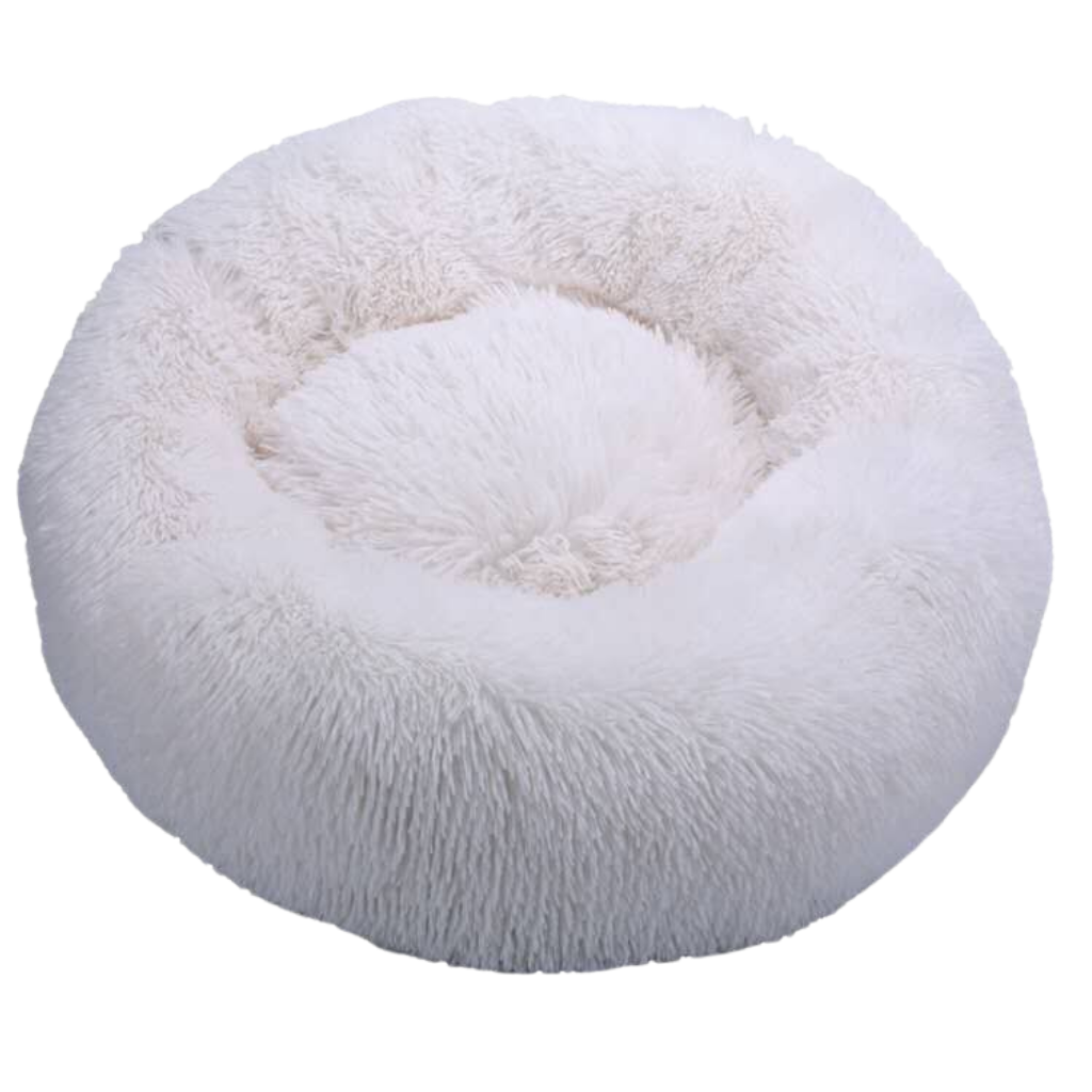 Fluffy Plys Donut Kæledyrsseng