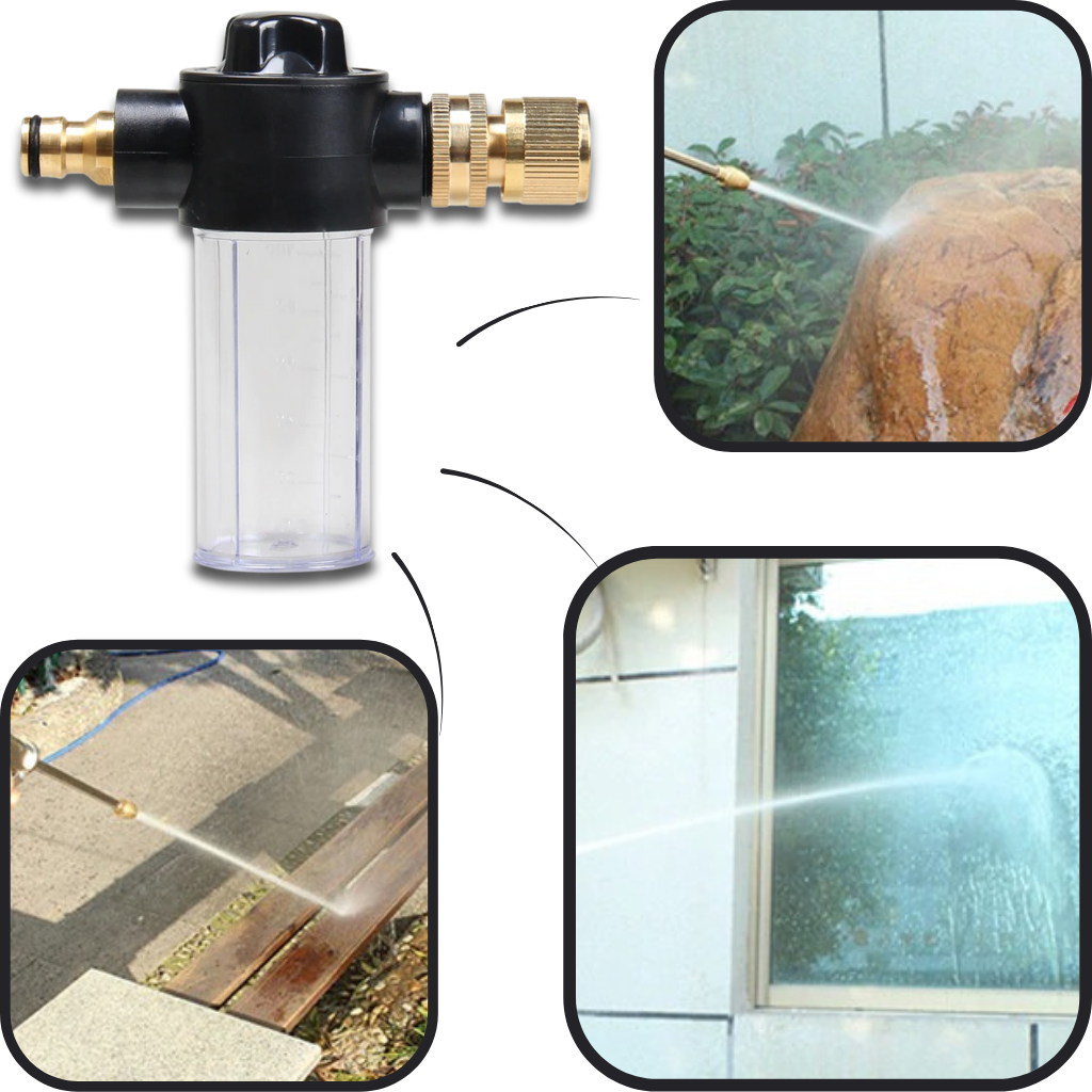 Skumflaske til Højtryksrenser 100 ml - Ozerty