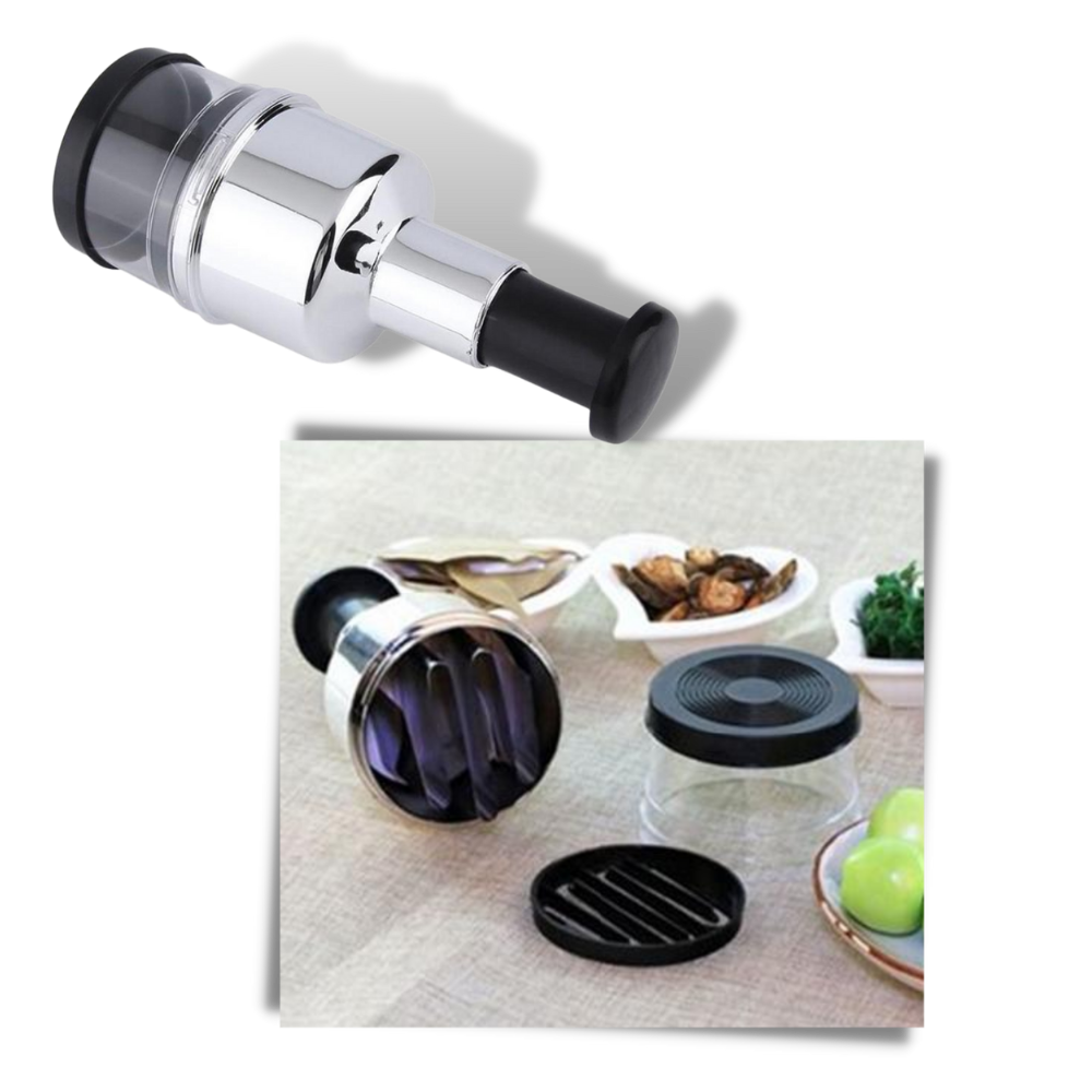 Hvidløgshakker i rustfrit stål - Ozerty