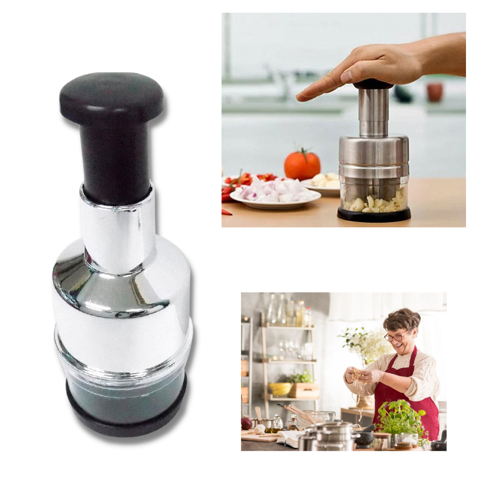 Hvidløgshakker i rustfrit stål - Ozerty