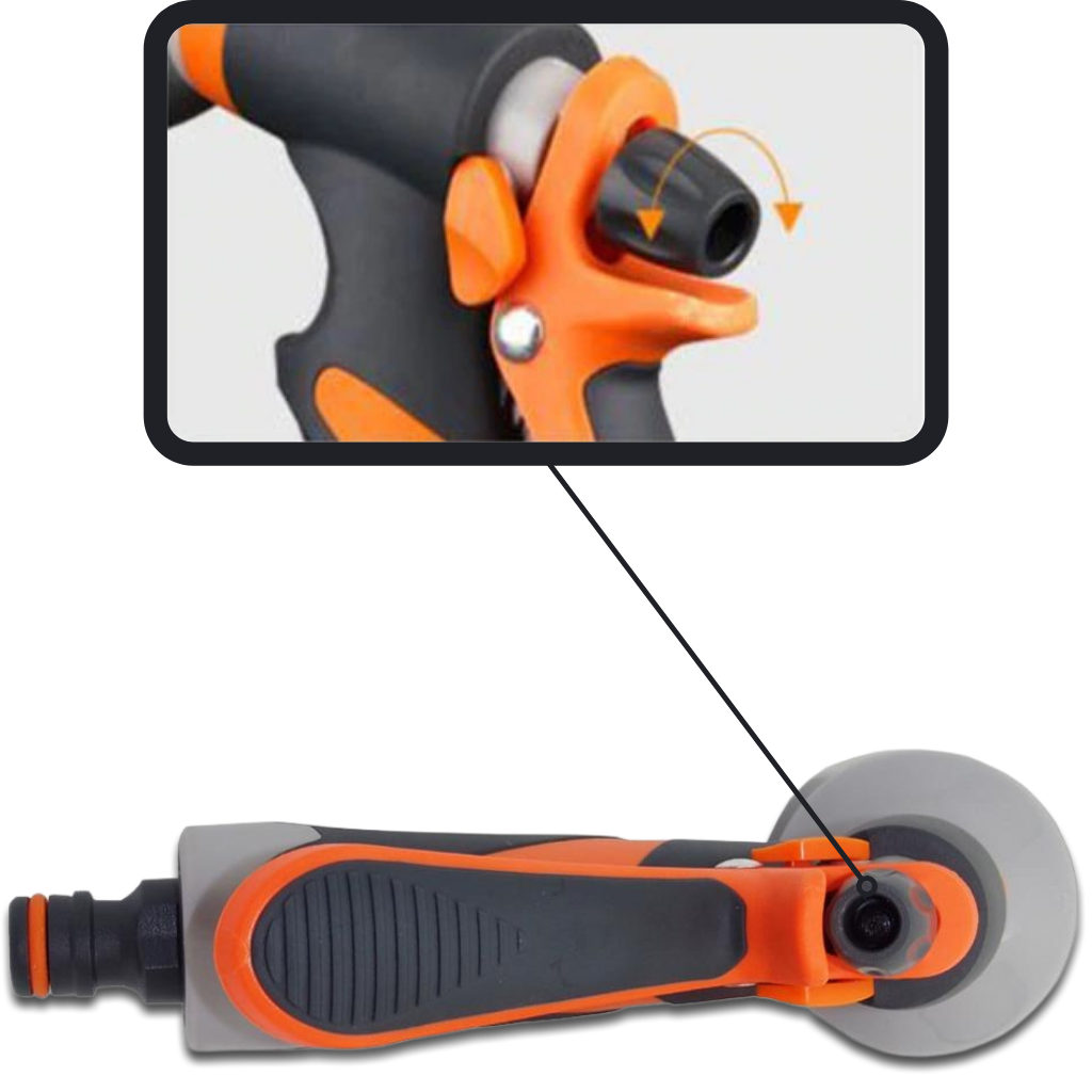 Sprøjtepistol til Haveslange 8 Indstillinger - Ozerty