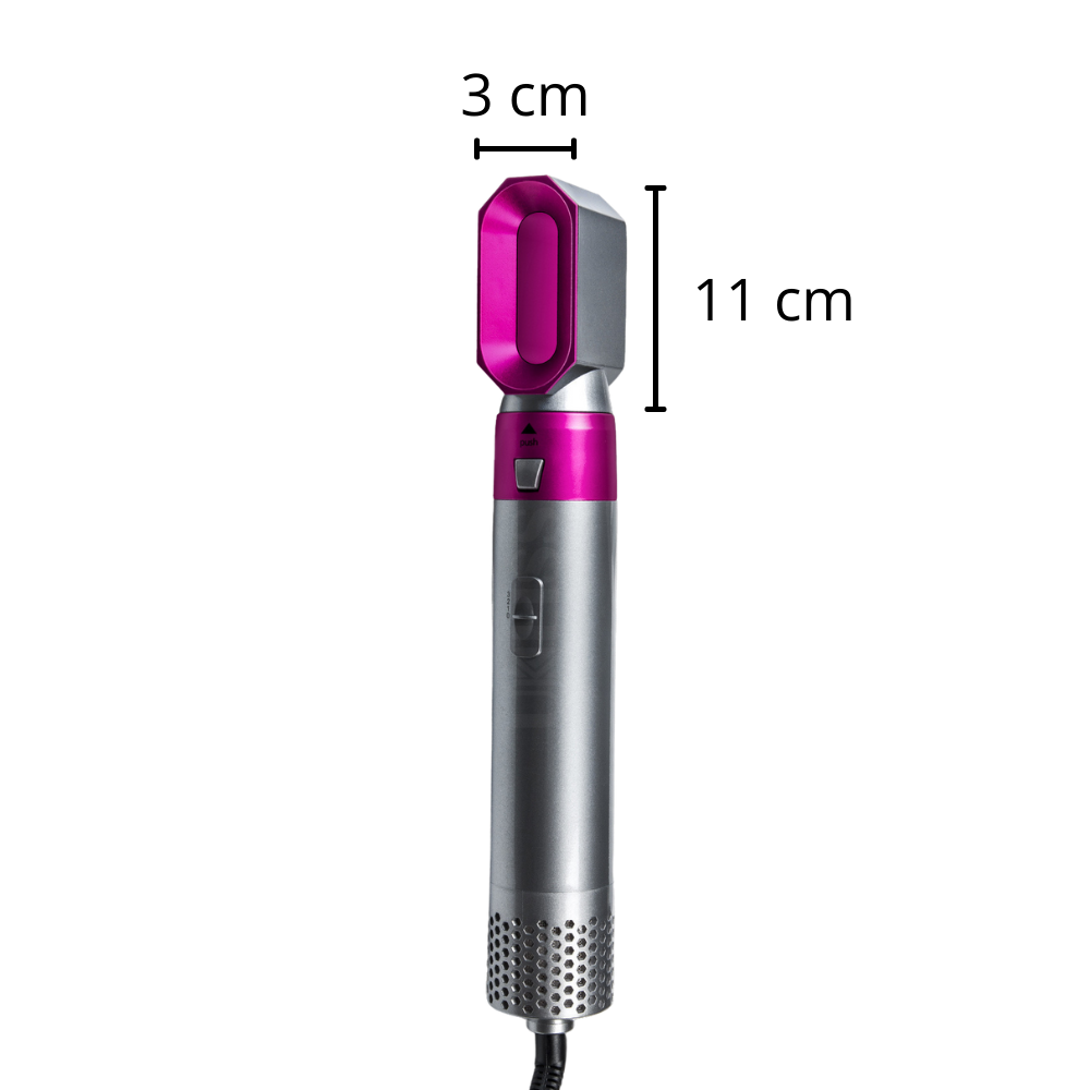 Hårglattejern 5-i-1 sæt - Ozerty