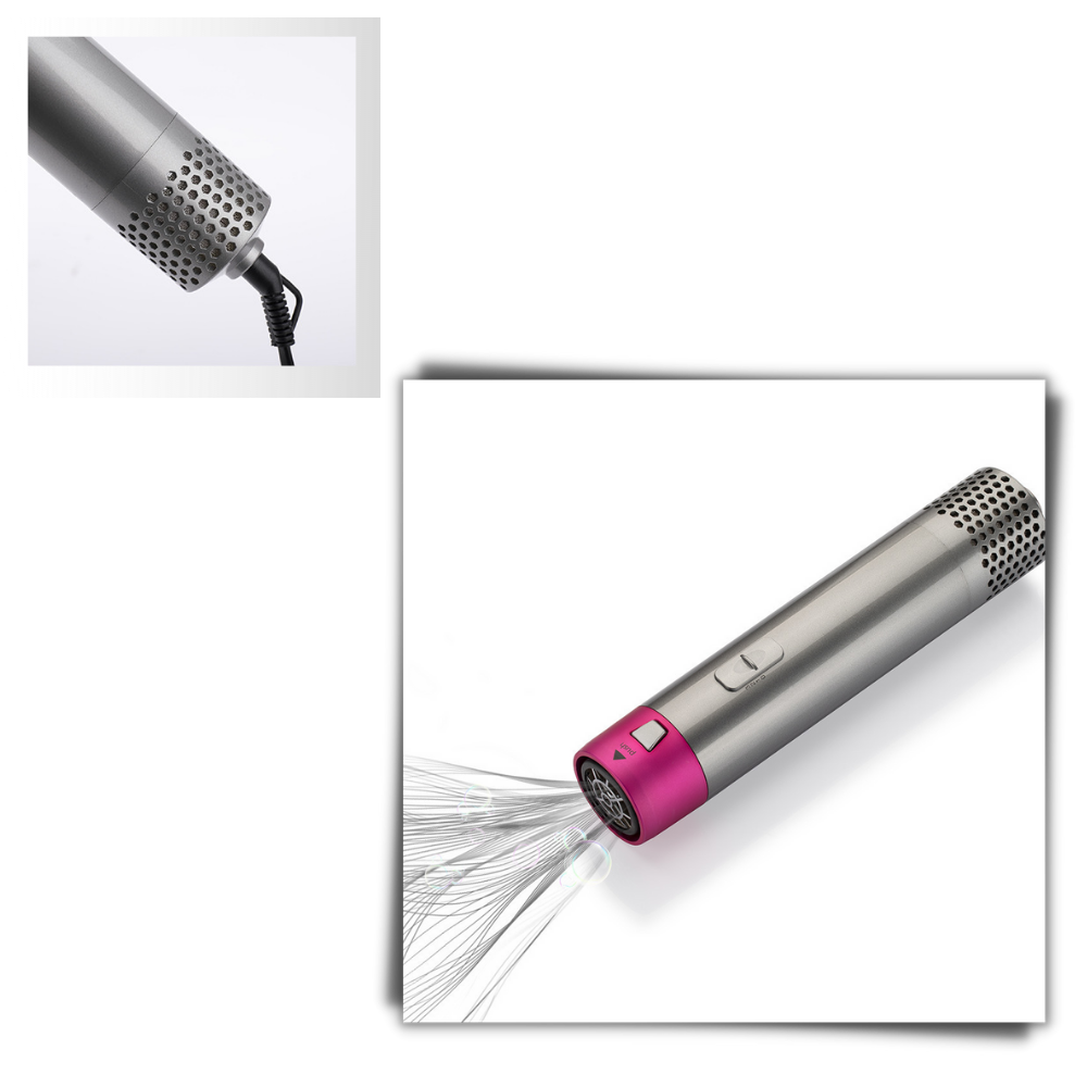 Hårglattejern 5-i-1 sæt - Ozerty