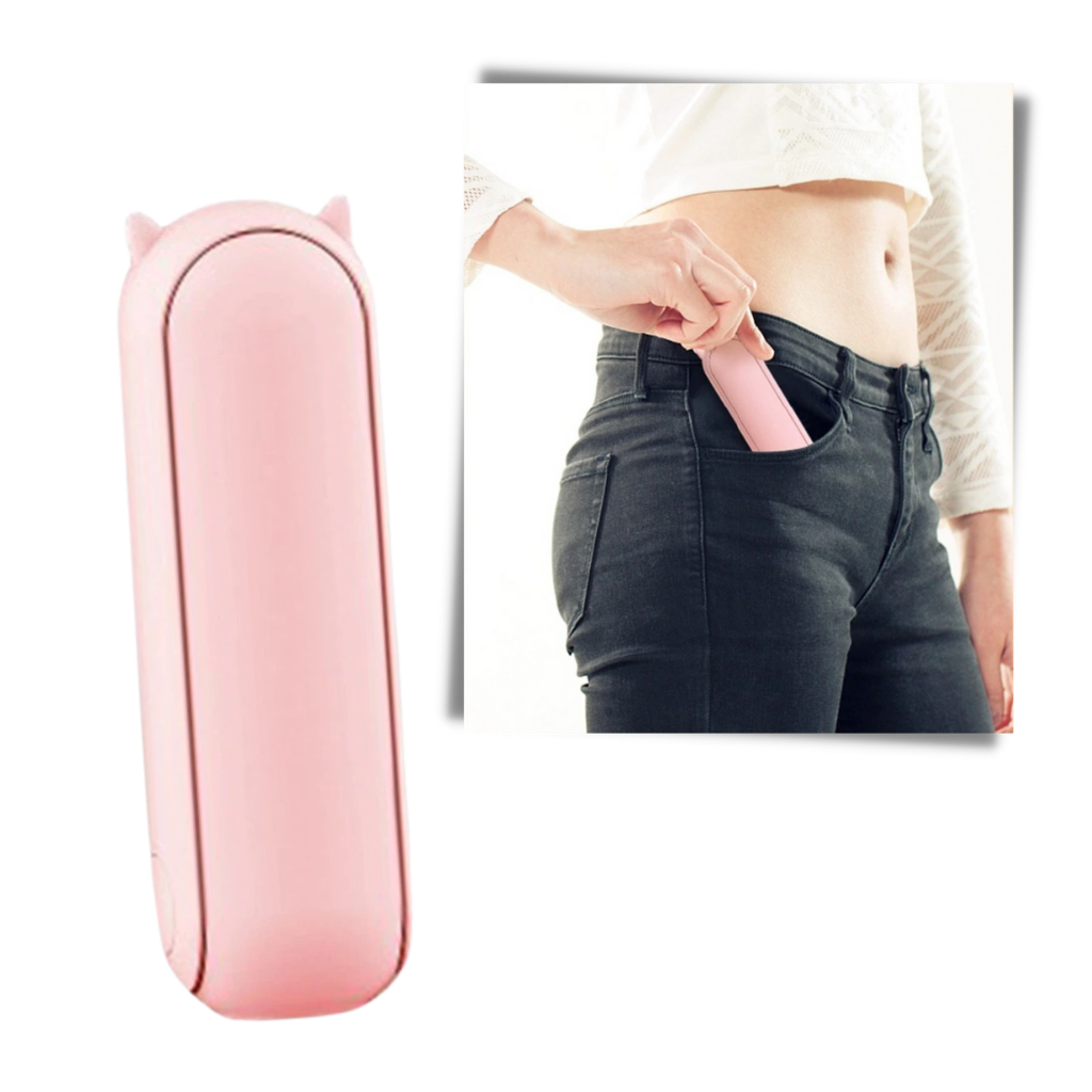 Håndholdt mini-fan med USB - Ozerty