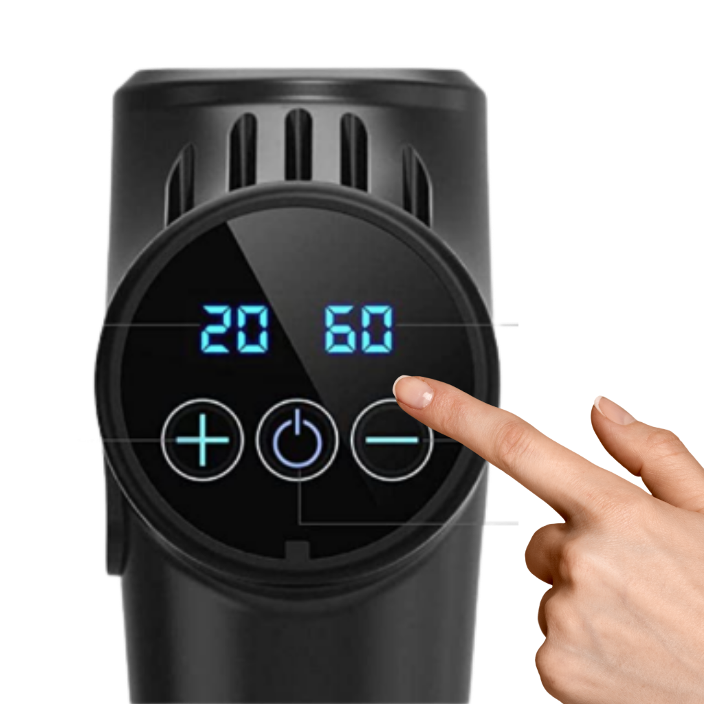 Massagepistol med Højhastigheds-vibrationer - Ozerty