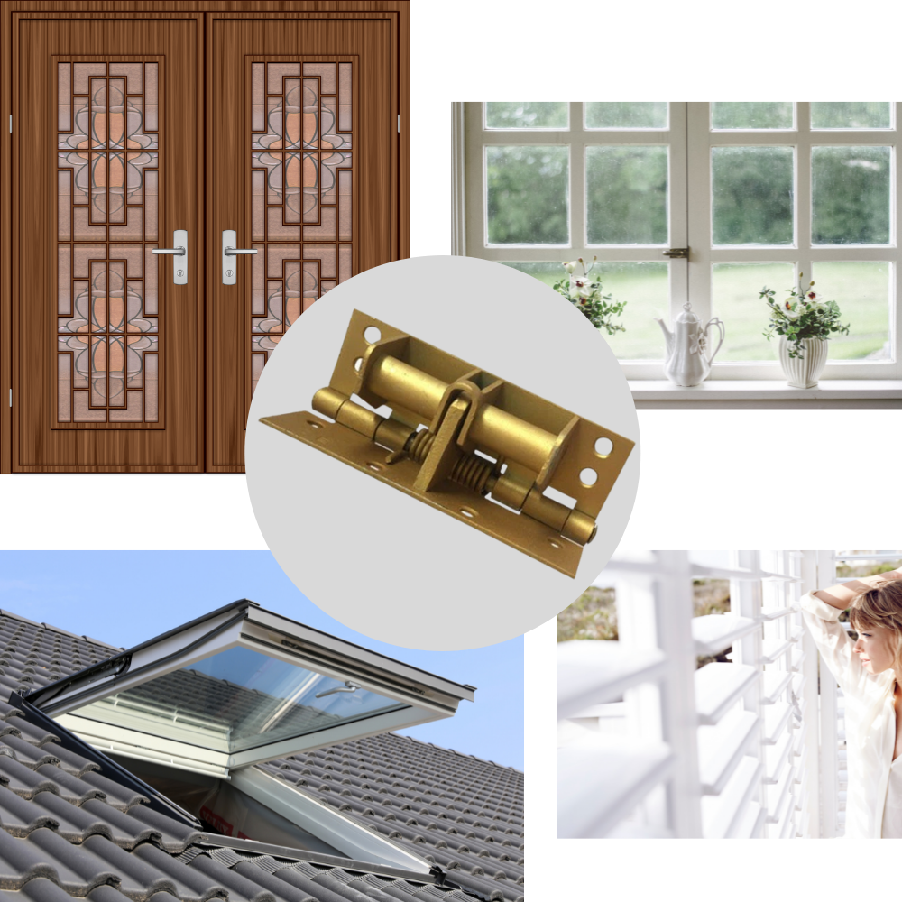 Alsidigt dørhængsel med blød lukning - Ozerty