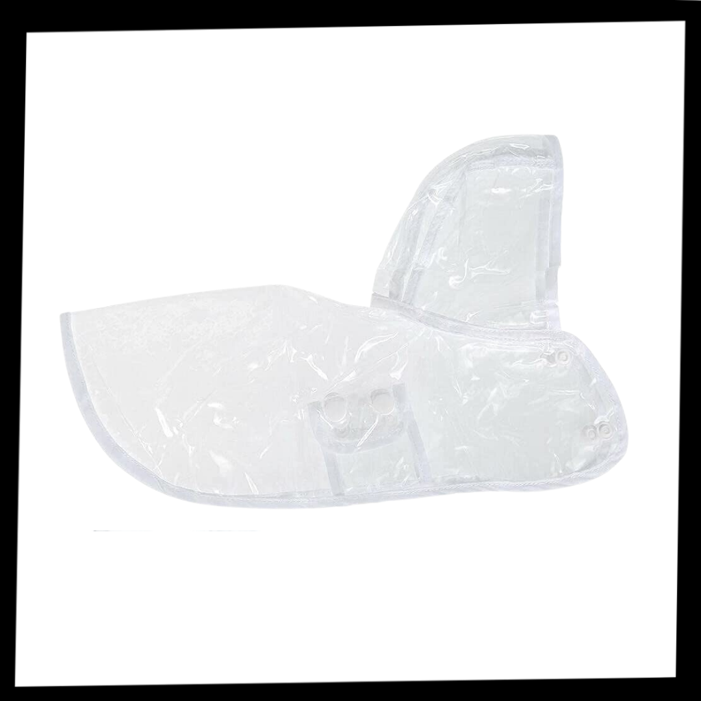 Hætteklædte regnjakker til hunde - Ozerty