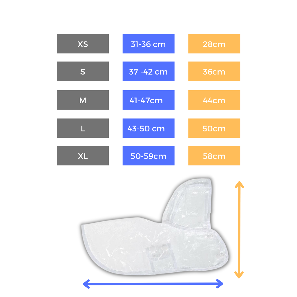 Hætteklædte regnjakker til hunde - Ozerty