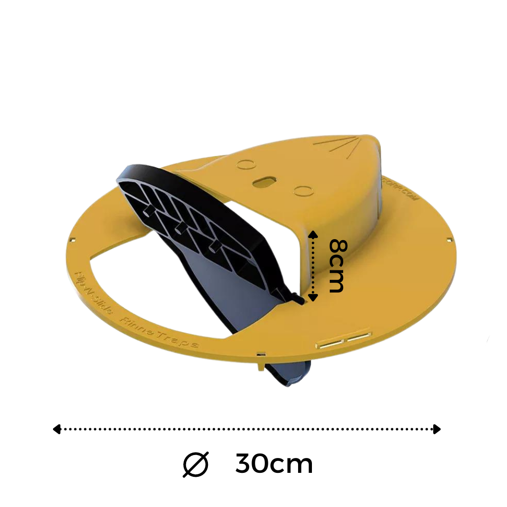 Spand med rotte- og musefælde - Ozerty