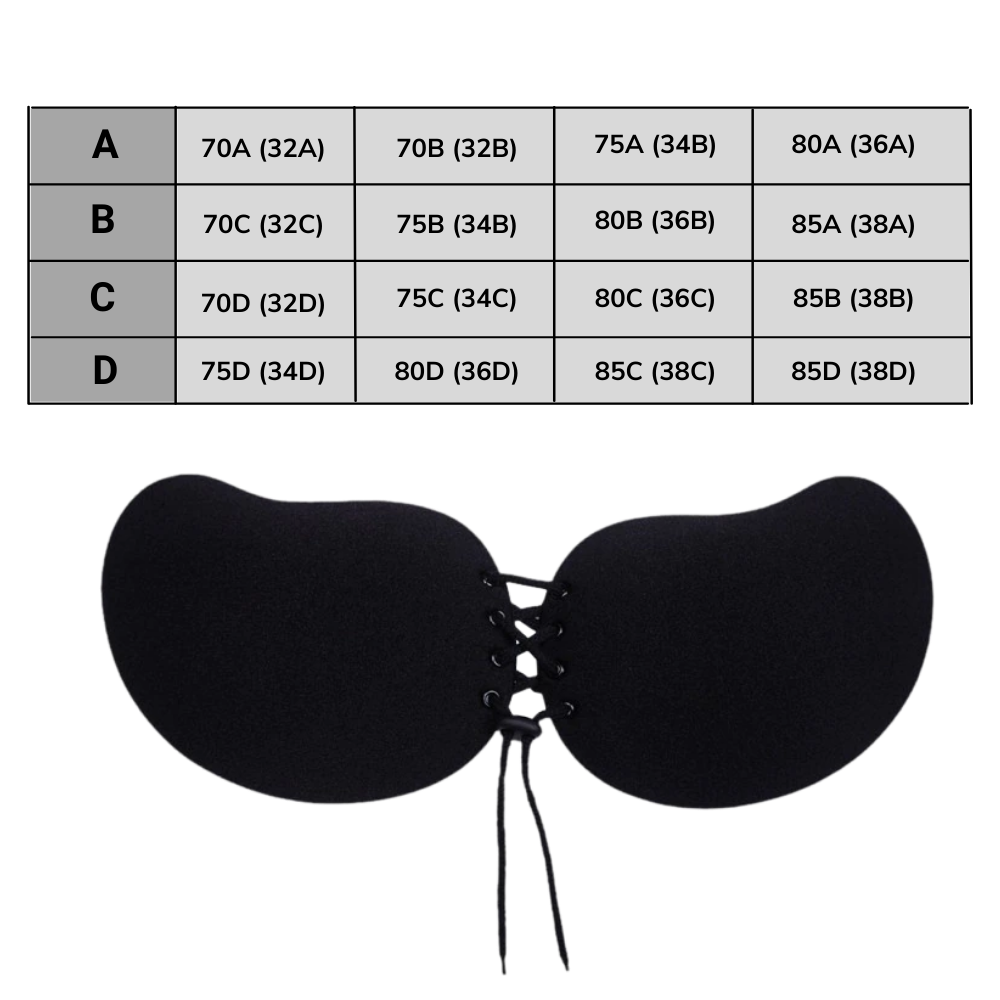 Usynlig push-up bh - Ozerty