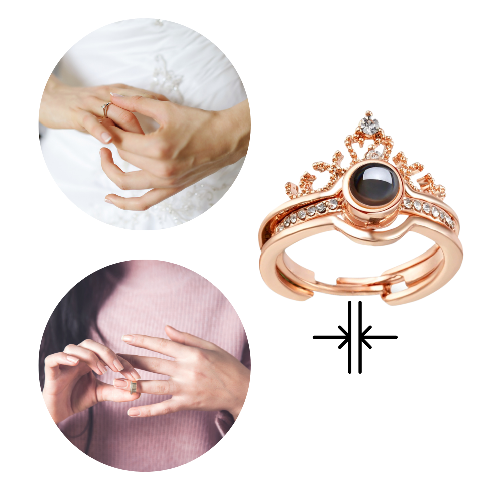 Ring med "Jeg elsker dig" på 100 sprog - Ozerty