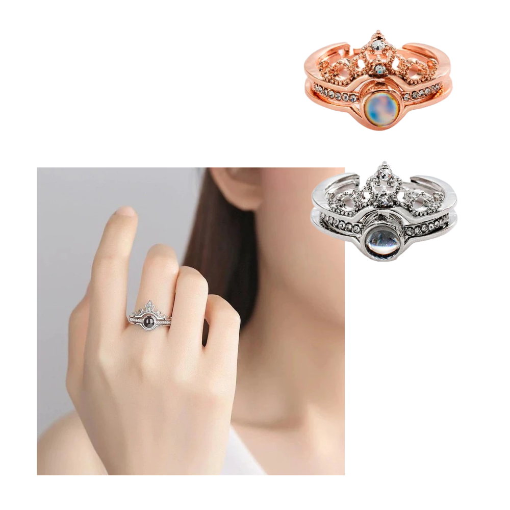 Ring med "Jeg elsker dig" på 100 sprog - Ozerty