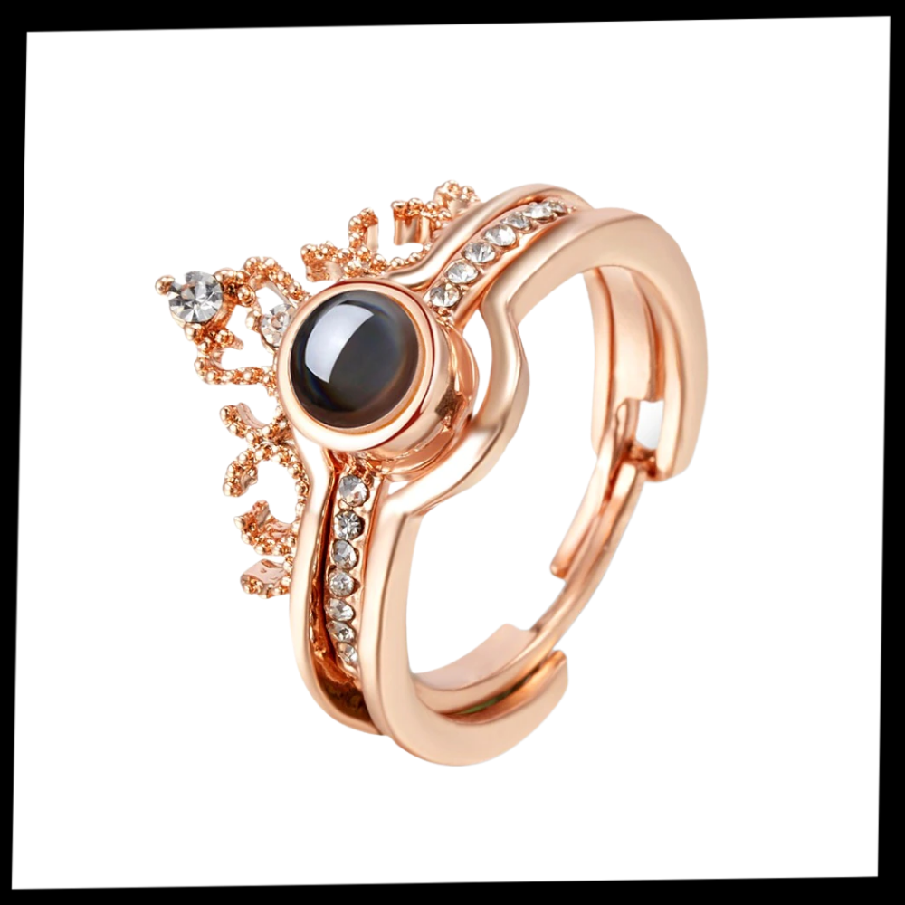 Ring med "Jeg elsker dig" på 100 sprog - Ozerty