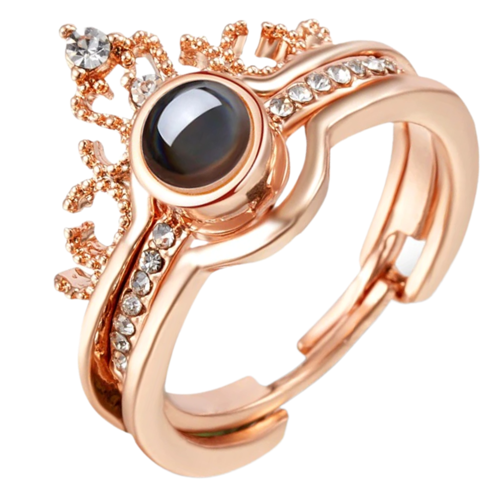 Ring med "Jeg elsker dig" på 100 sprog