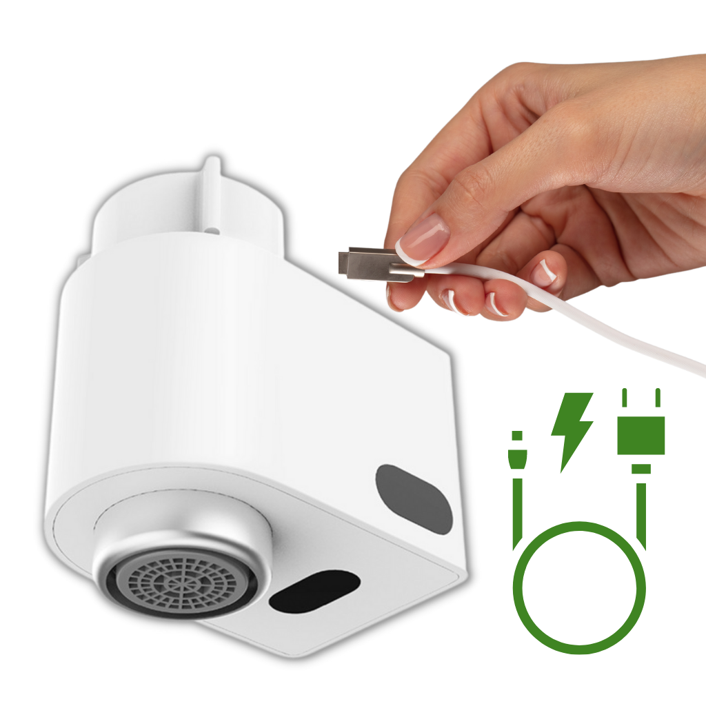 Induktions vandbesparende vandhane - Ozerty