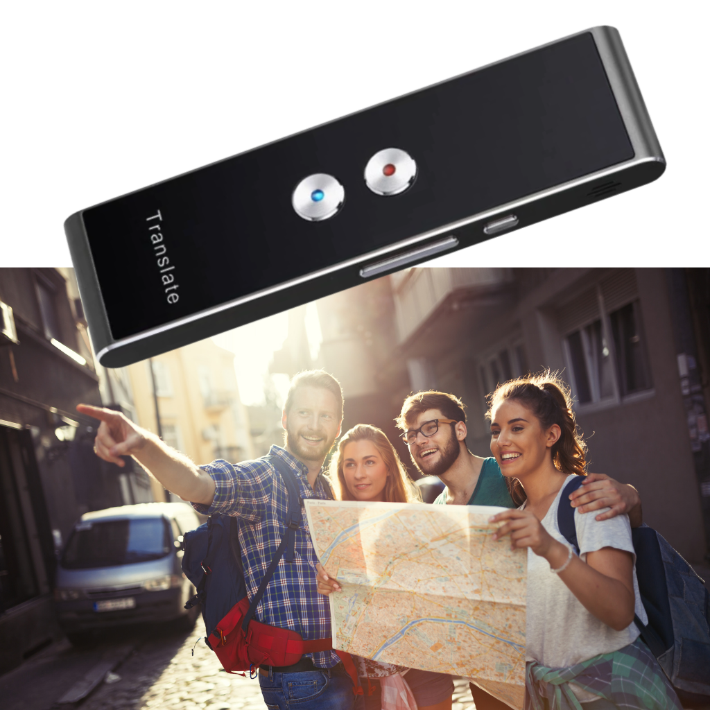 Transportabel sprog-oversætter til øjeblikkelig brug - Ozerty