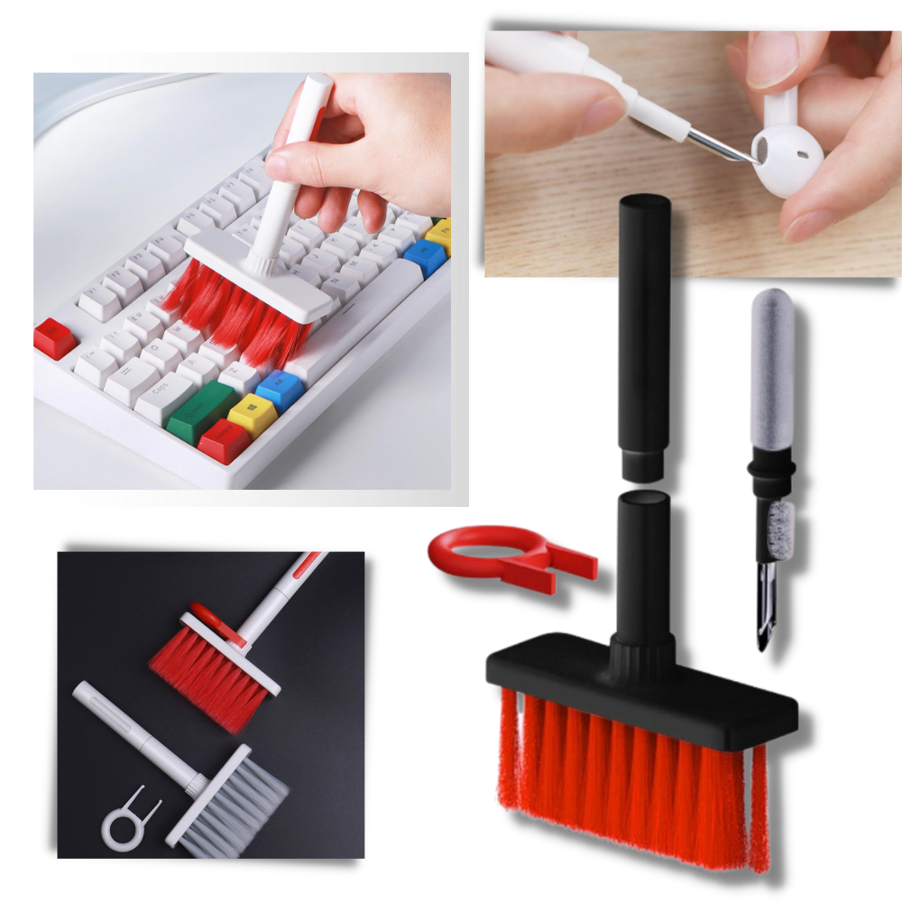 5-i-1 tastatur- og øretelefonrenser - Ozerty