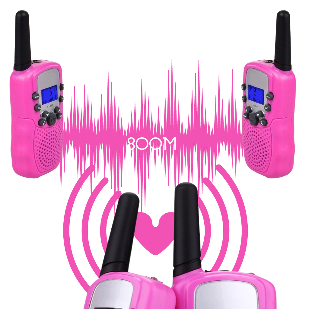 Walkie talkies til børn (2 stk.) - Ozerty
