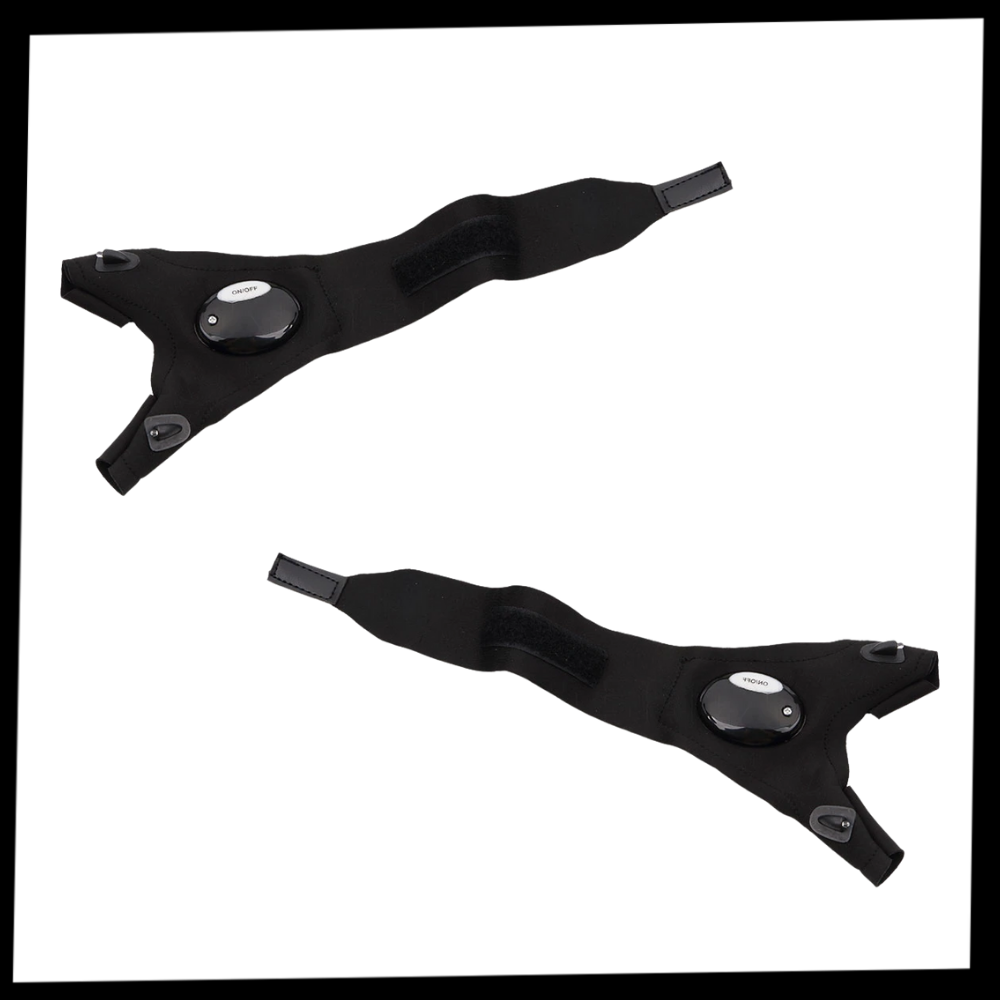 LED-handsker med vandtæt lys - Ozerty