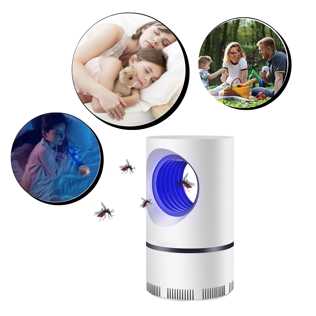 LED-Lys Myggedræber Lampe - Ozerty