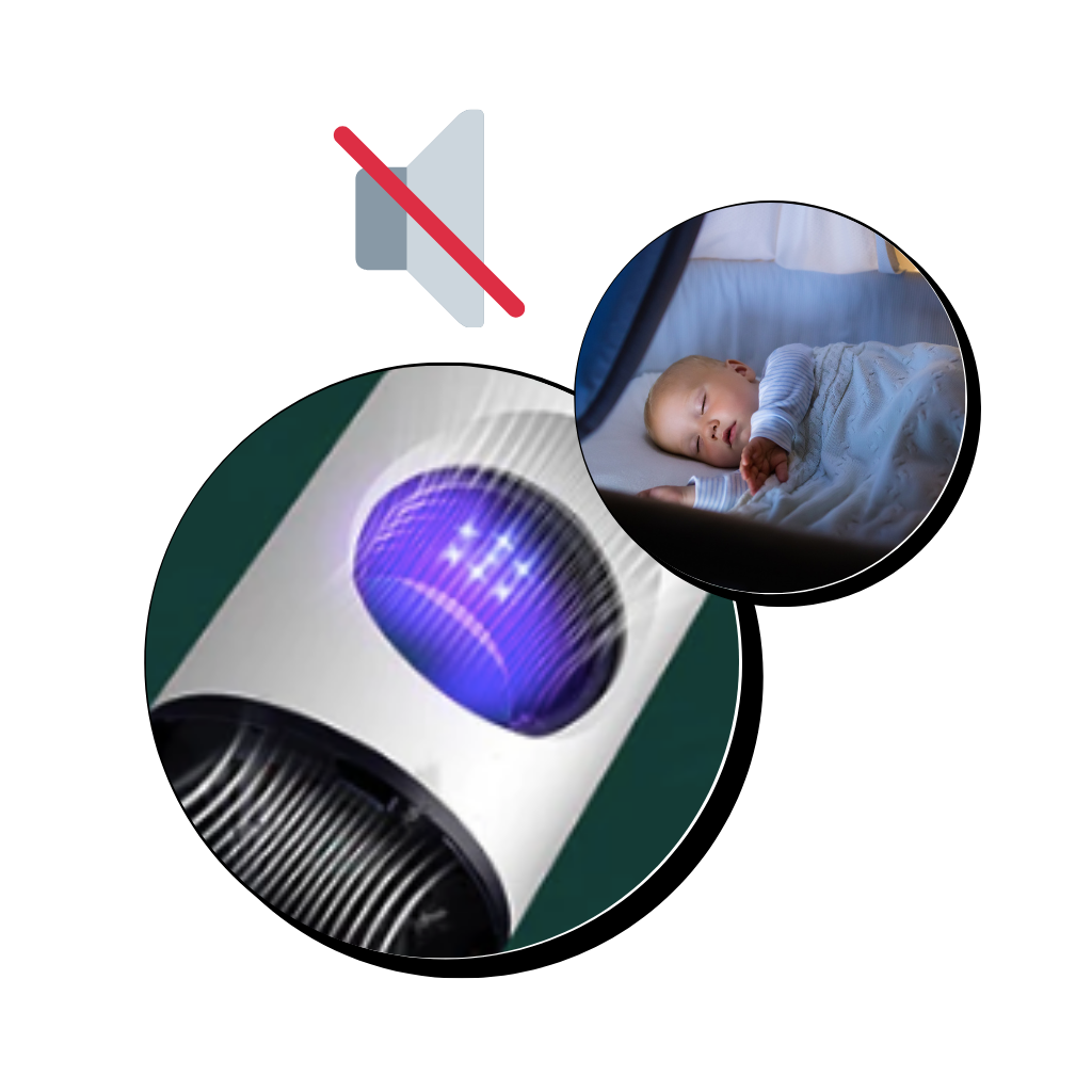 LED-Lys Myggedræber Lampe - Ozerty