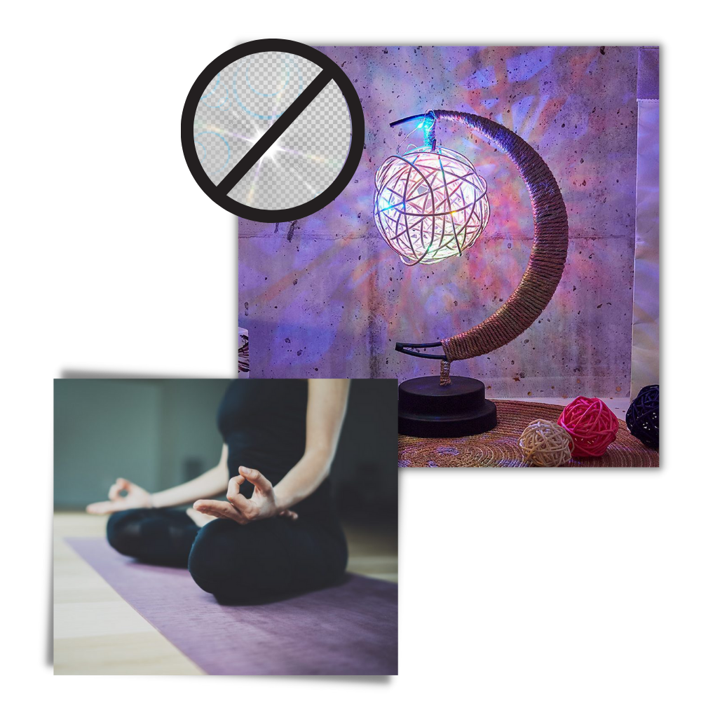 Fortryllet lunar LED-lampe - Ozerty