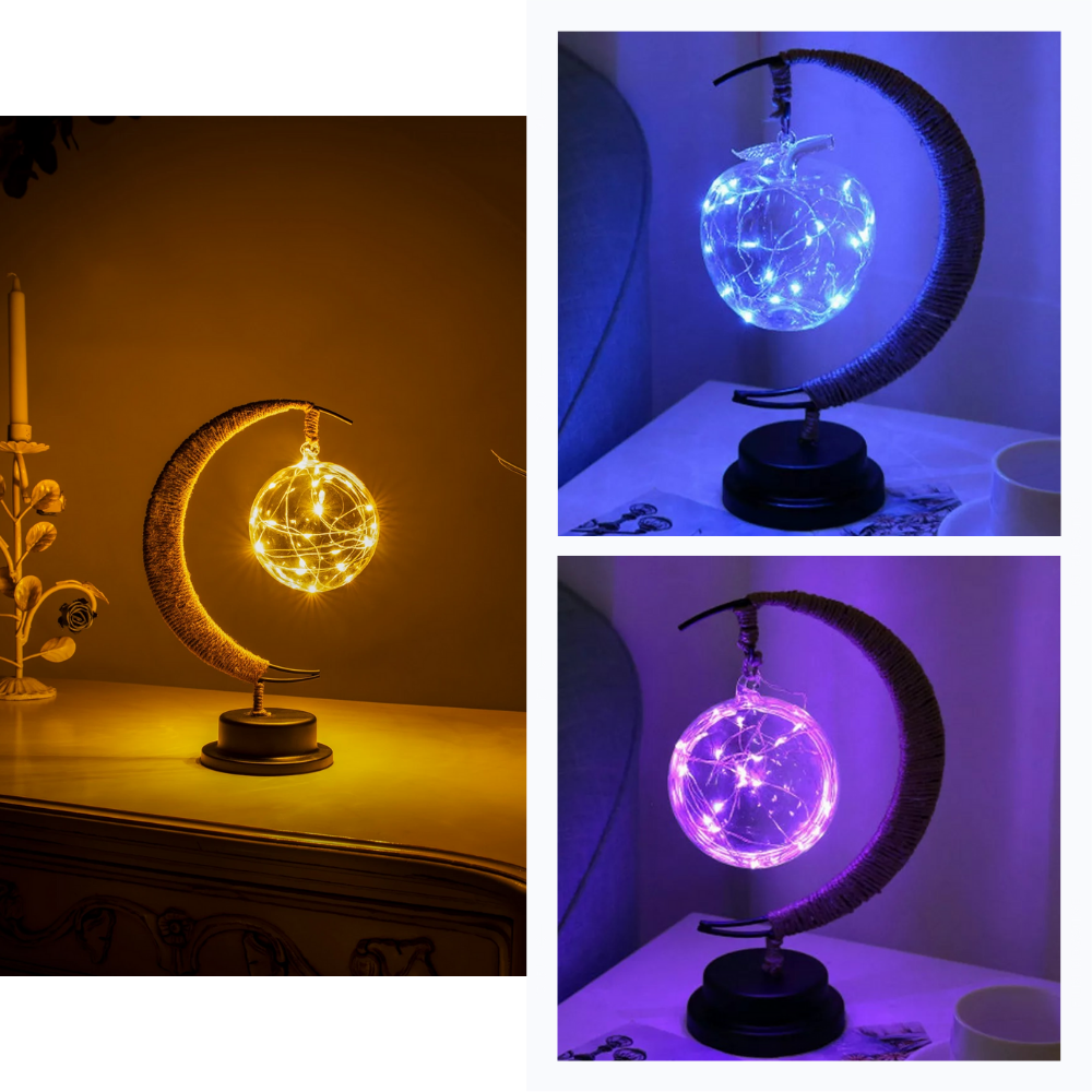 Fortryllet lunar LED-lampe - Ozerty