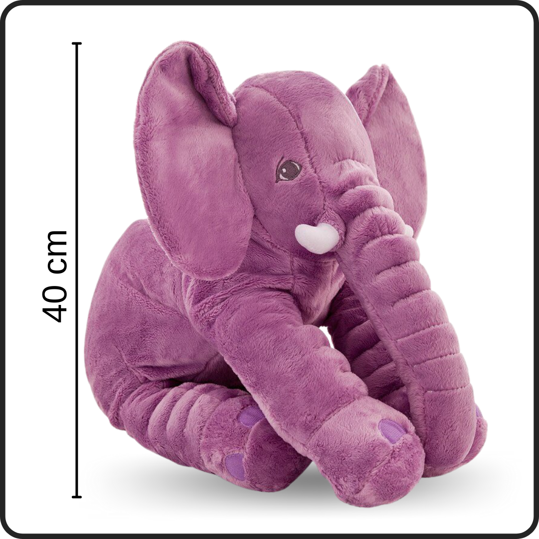 Stor baby elefant plys pude - Ozerty