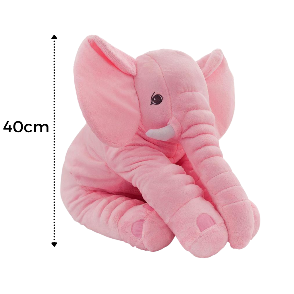 Stor baby elefant plys pude - Ozerty