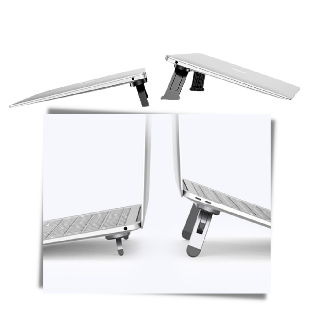 Letvægtig usynlig aluminiums bærbarholder - Ozerty