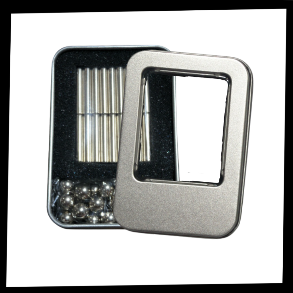 Magnetiske Byggepinde og Kugler - Ozerty