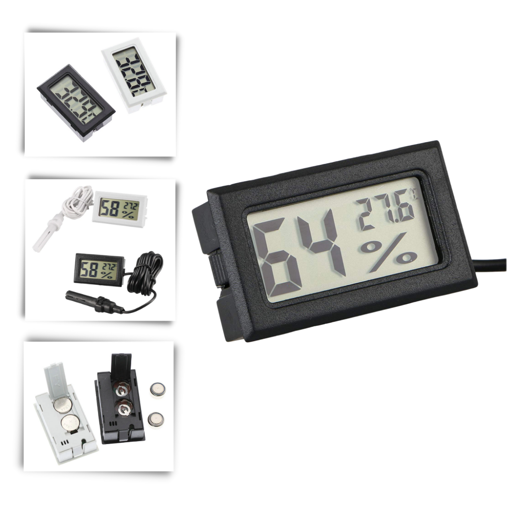 Mini Digitalt LCD-Hygrometer Termometer - Ozerty