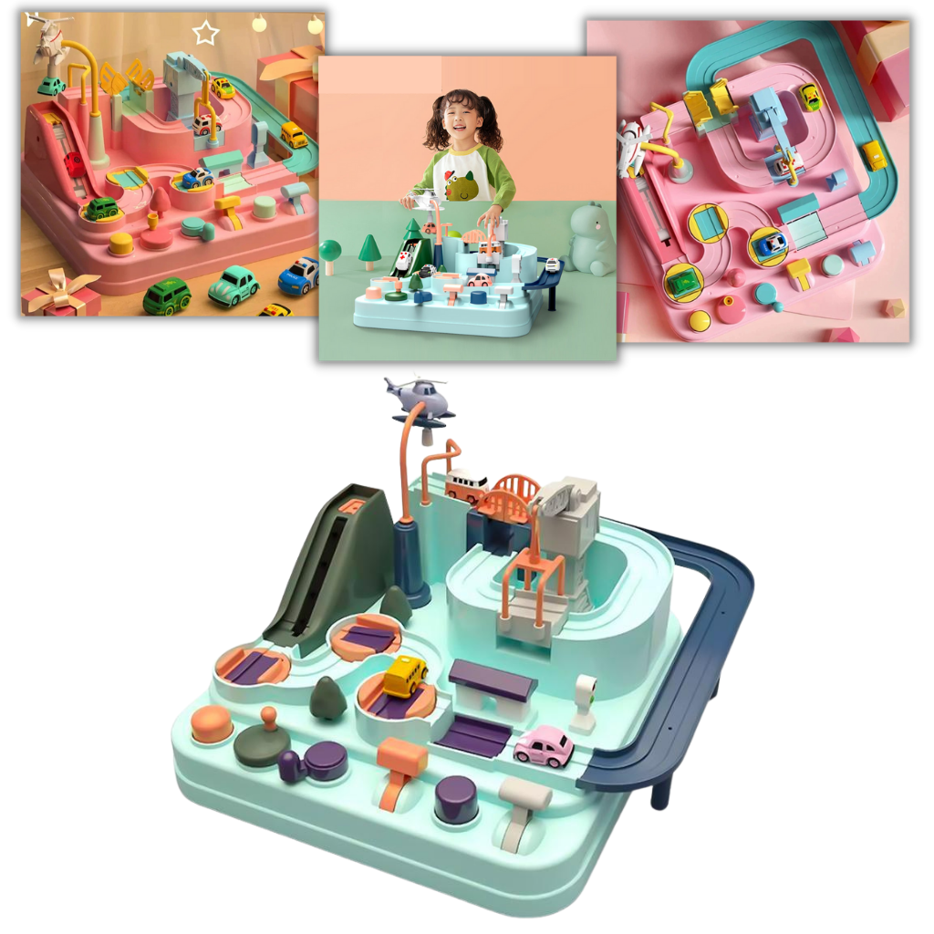 Mekanisk legetøj til børn med spor - Ozerty