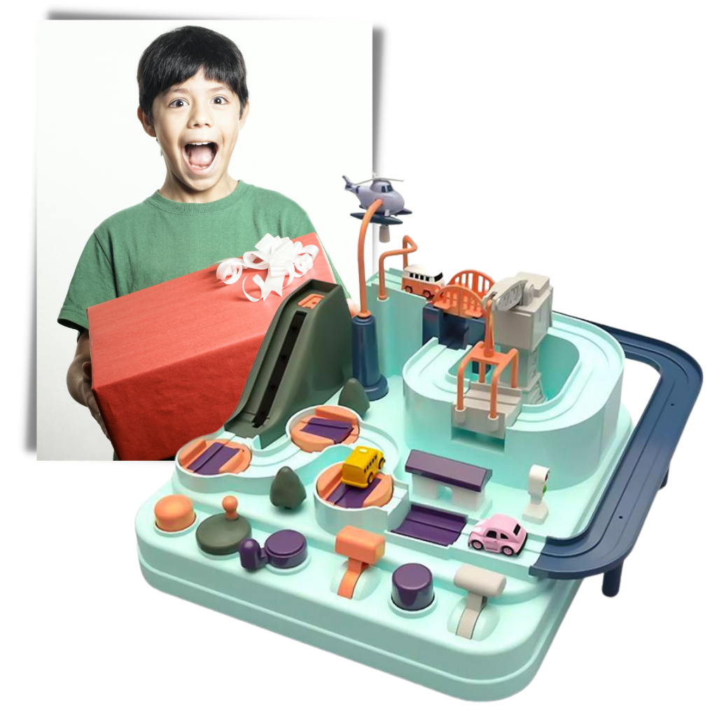 Mekanisk legetøj til børn med spor - Ozerty