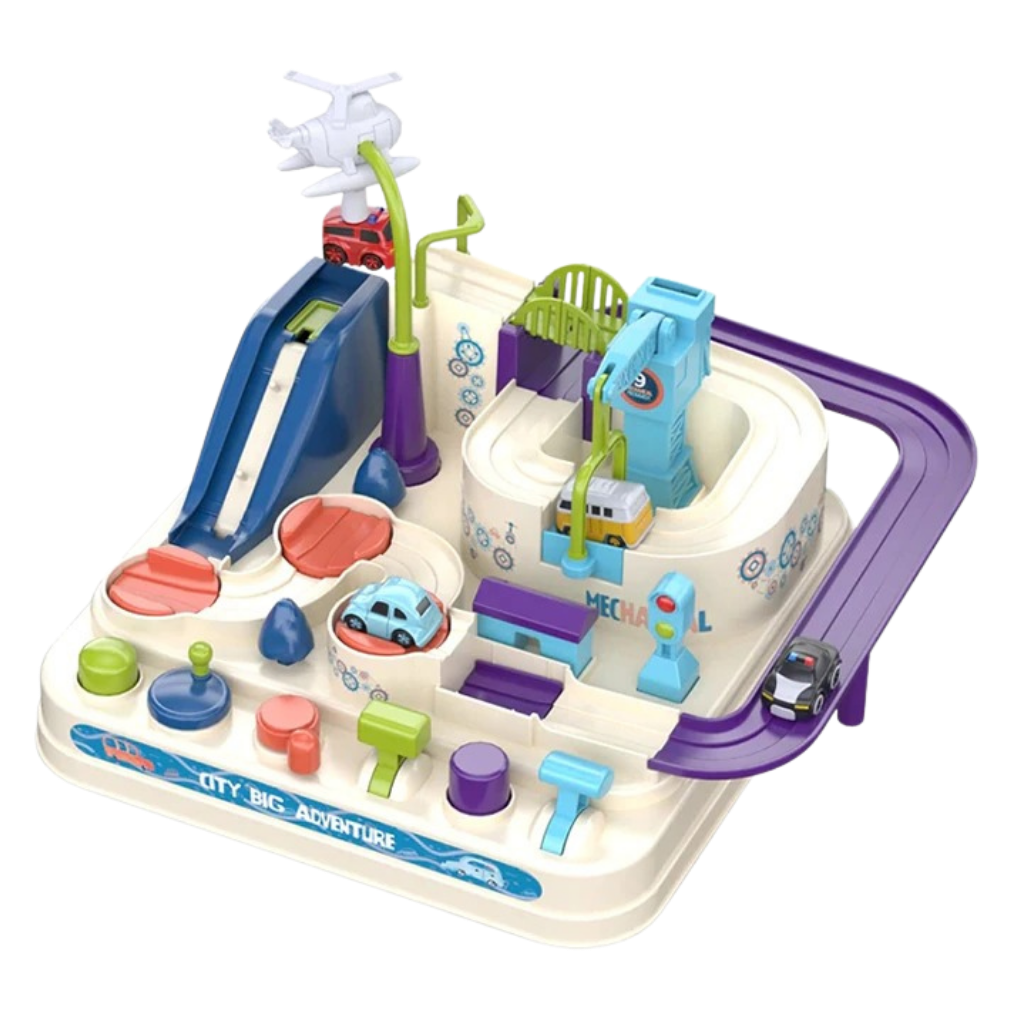 Mekanisk legetøj til børn med spor