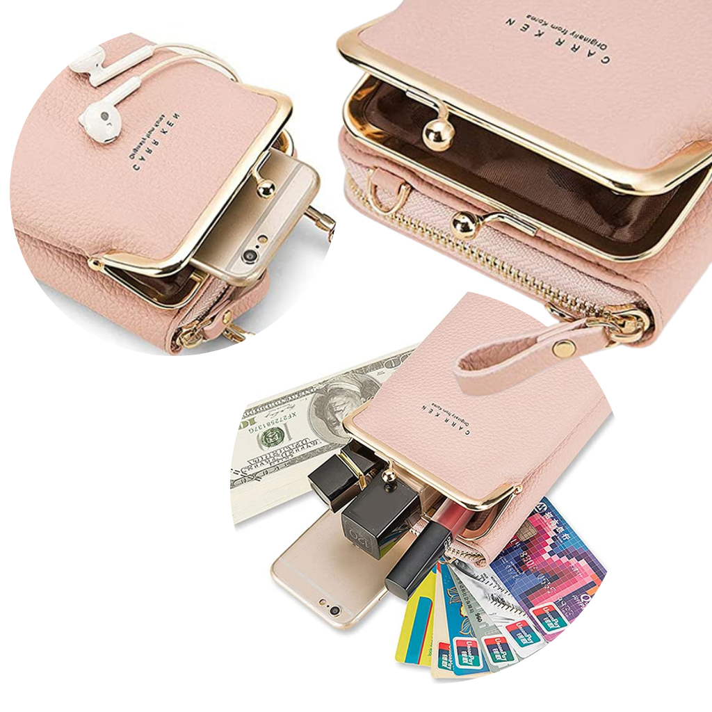 Crossbody-taske med aftagelig rem - Ozerty