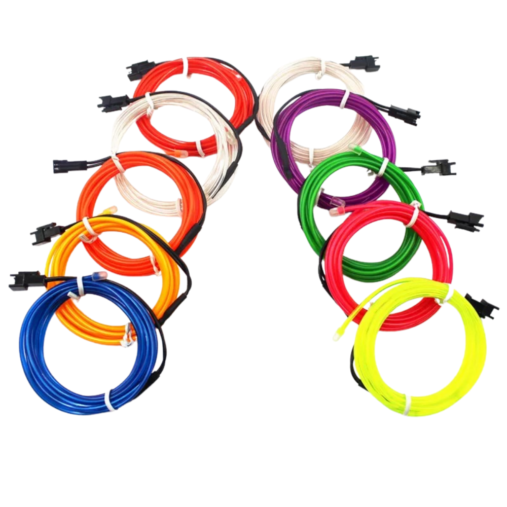 Neon LED-farverig ledninger - Ozerty