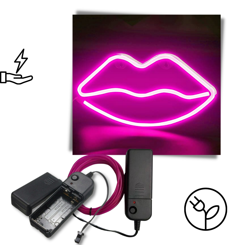 Neon LED-farverig ledninger - Ozerty
