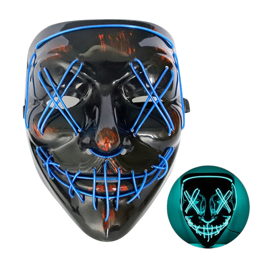 Neon LED-maske