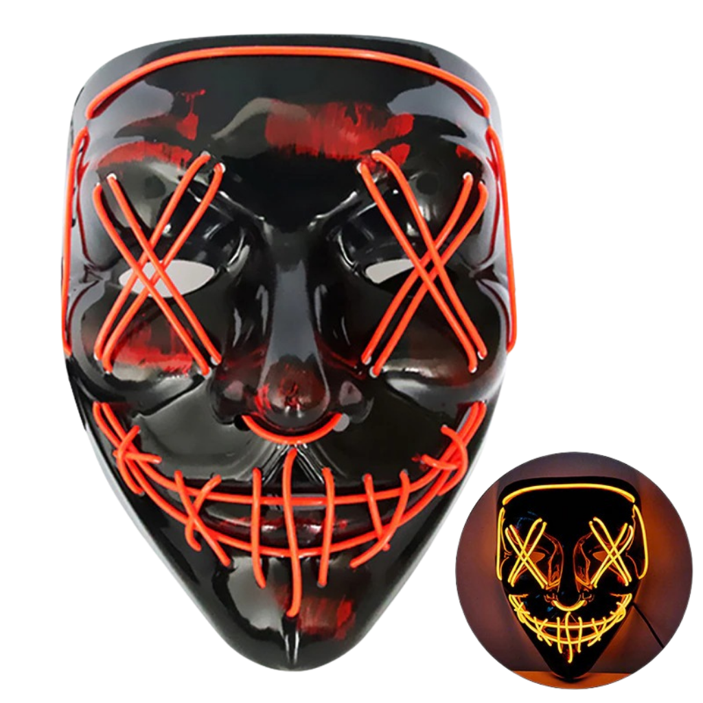 Neon LED-maske - Ozerty