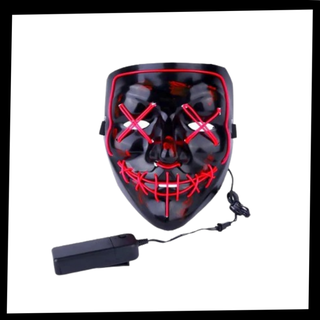 Neon LED-maske - Ozerty