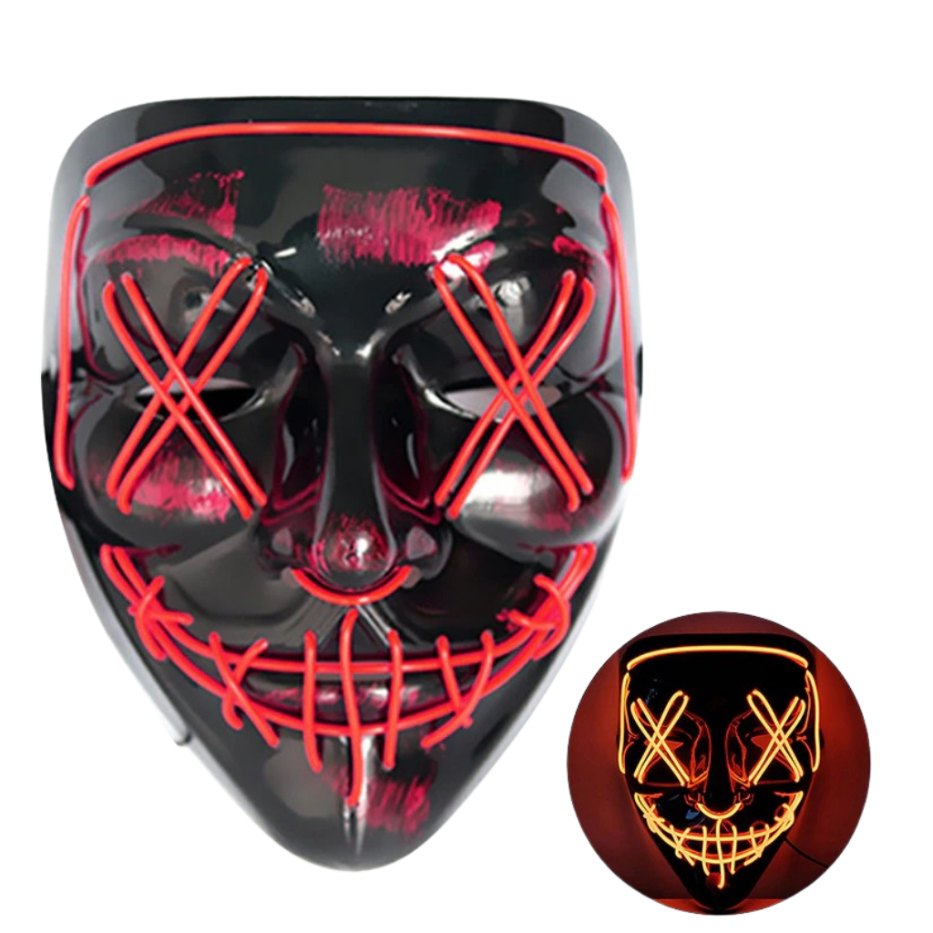 Neon LED-maske - Ozerty
