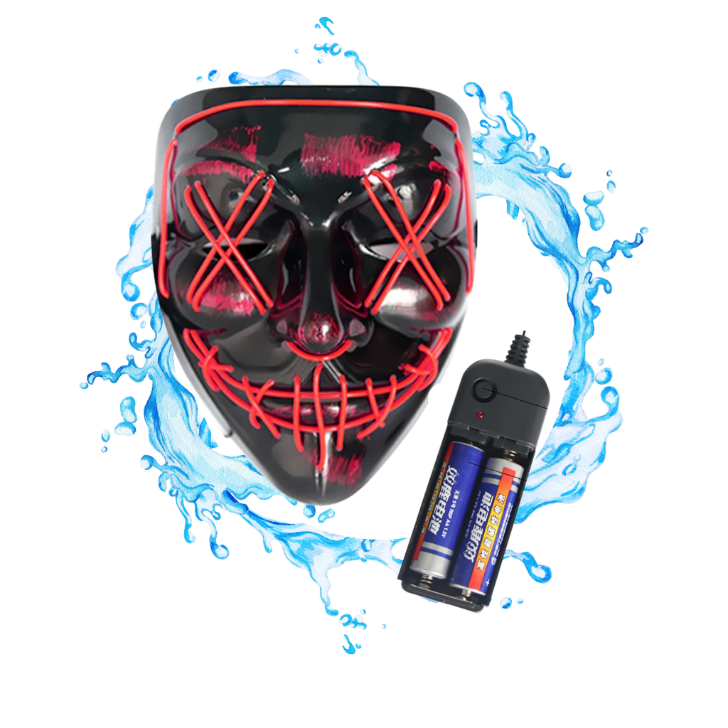 Neon LED-maske - Ozerty