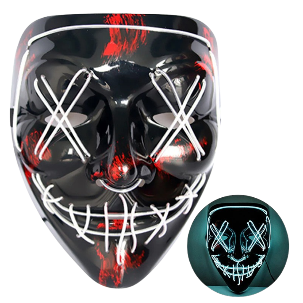 Neon LED-maske