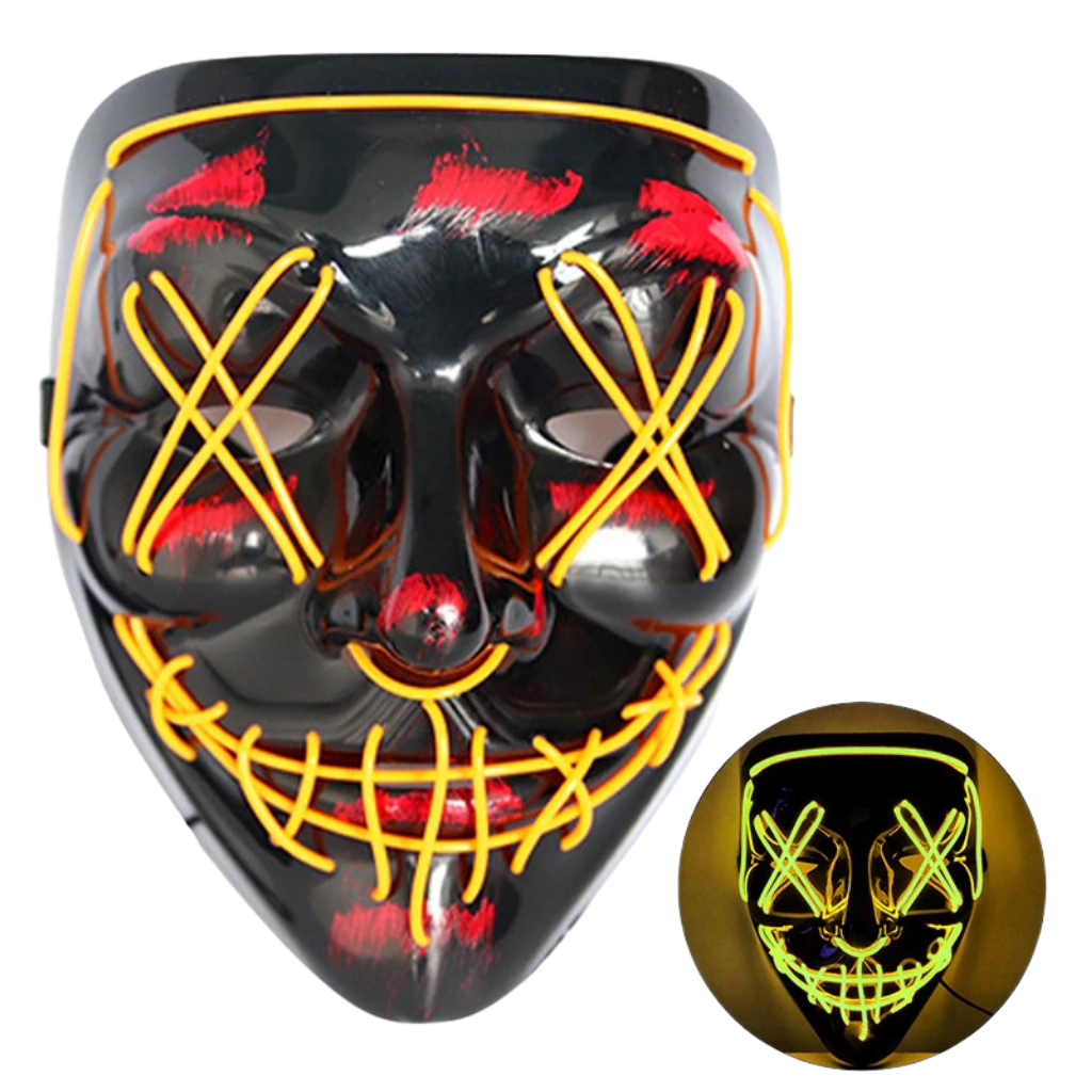 Neon LED-maske