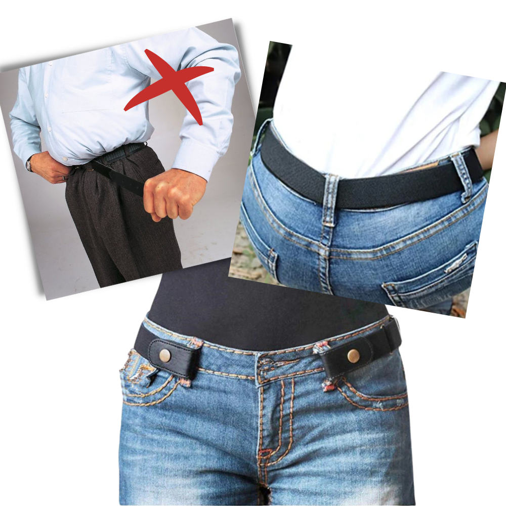 Spænde gratis elastisk bælte - Ozerty