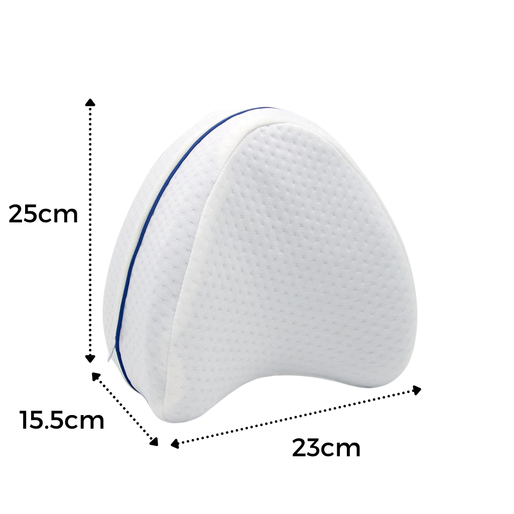 Ortopædisk knæ- og ben pude med memory skum - Ozerty