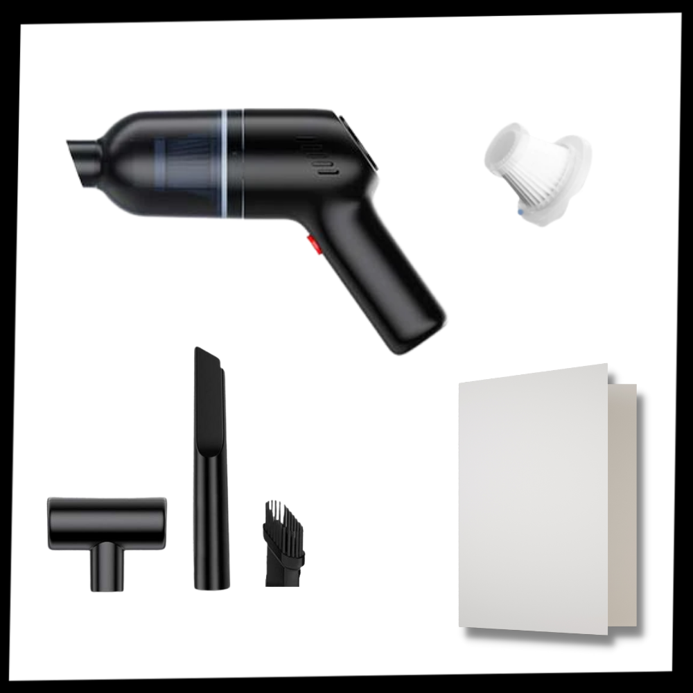 Trådløs håndholdt ministøvsuger - Ozerty